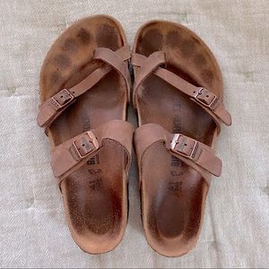 Mayari Birkibuc in Mocha Birkenstock Sandals